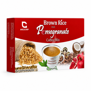 brown rice pomegranate coffee